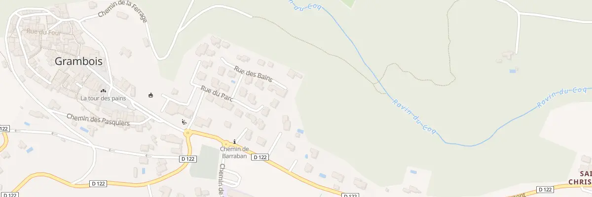 Plan du 9 Rue du Parc à Grambois