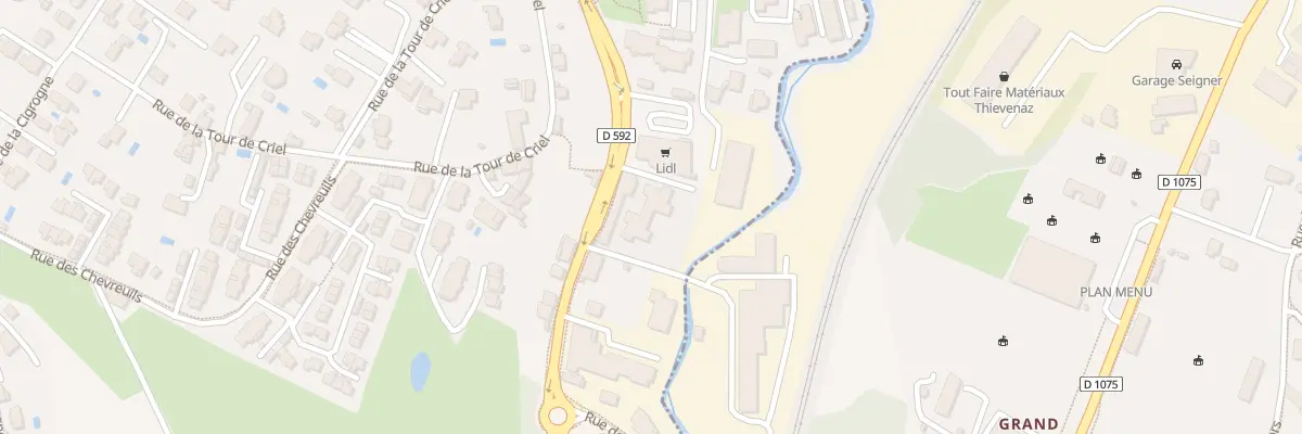 Plan du 103 Av Docteur Valois à Voiron