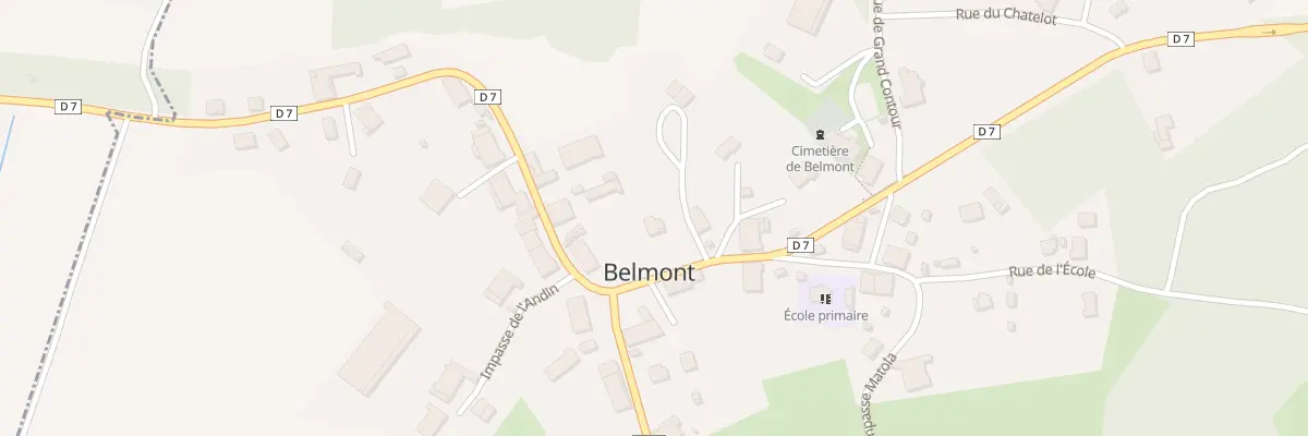 Plan du 15 Rue du Val d’Amour à Belmont