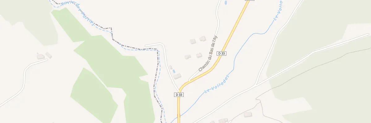 Plan du 700B Che du Bas de l’Ay à Vitrolles-en-Lubéron
