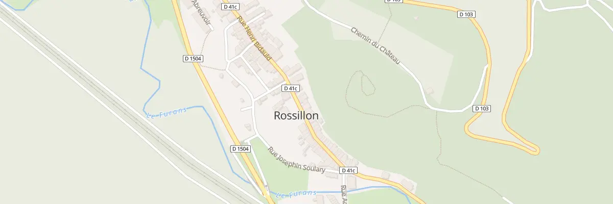 Plan du 5037 Rossillon à Saint-Germain-les-Paroisses