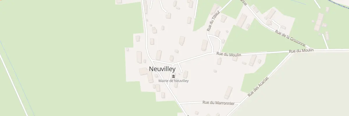 Plan du 5 Rue du Moulin à Neuvilley