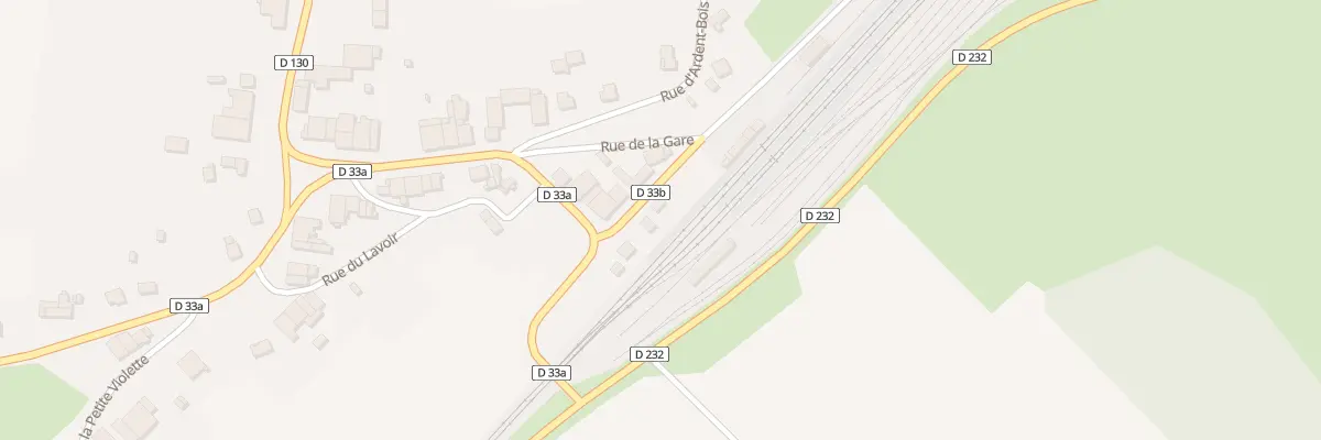 Plan du 6 Rue du Paquis à Merrey