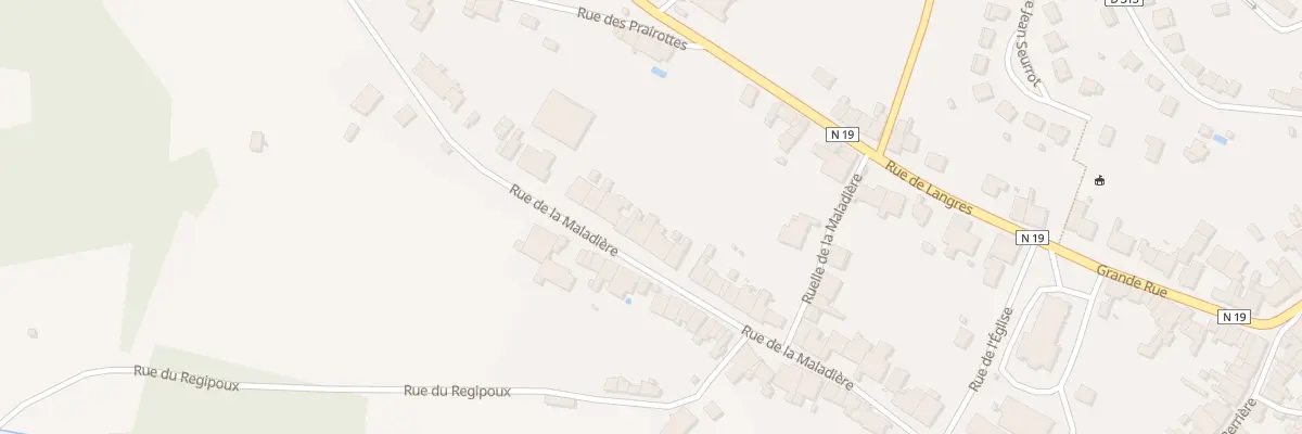 Plan du 31 Rue de la Maladiere à Fayl-Billot