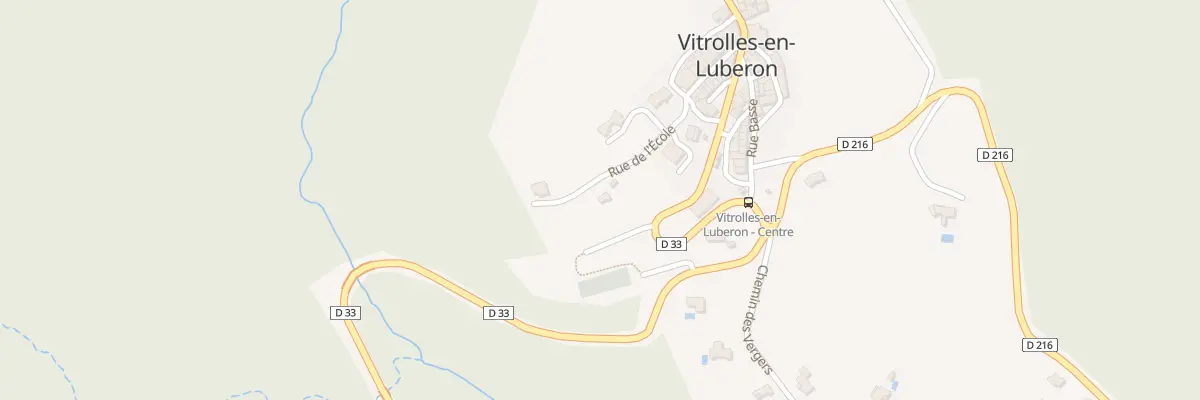 Plan du 2E Rue de l’Ecole à Vitrolles-en-Lubéron