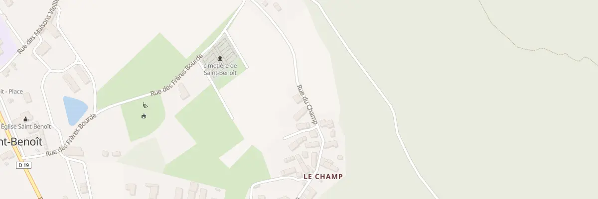 Plan du 651 Rue du Champ à Groslée-Saint-Benoit