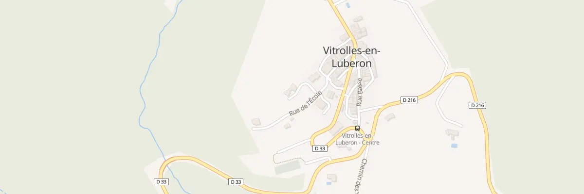 Plan du 2C Rue de l’Ecole à Vitrolles-en-Lubéron