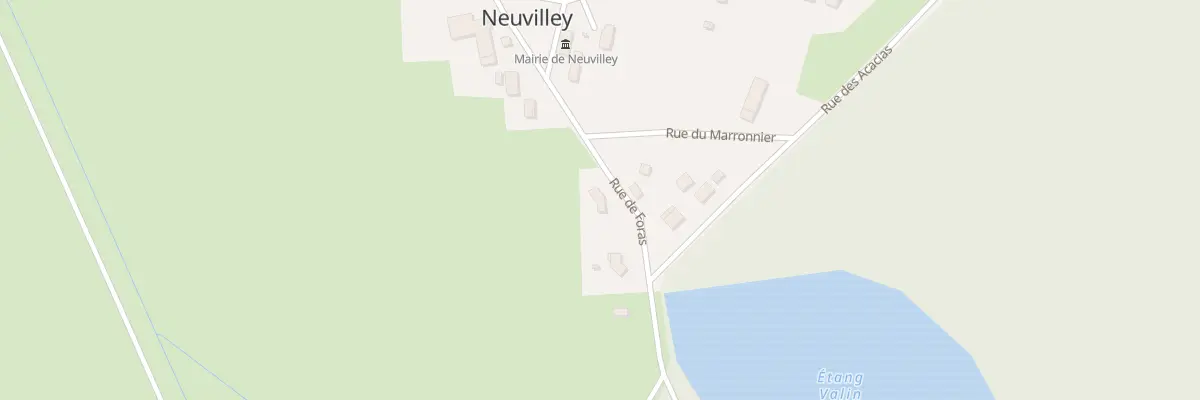 Plan du 14 Rue du Foras à Neuvilley