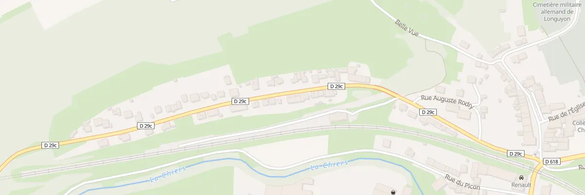 Plan du 32 Rte de Colmey à Longuyon