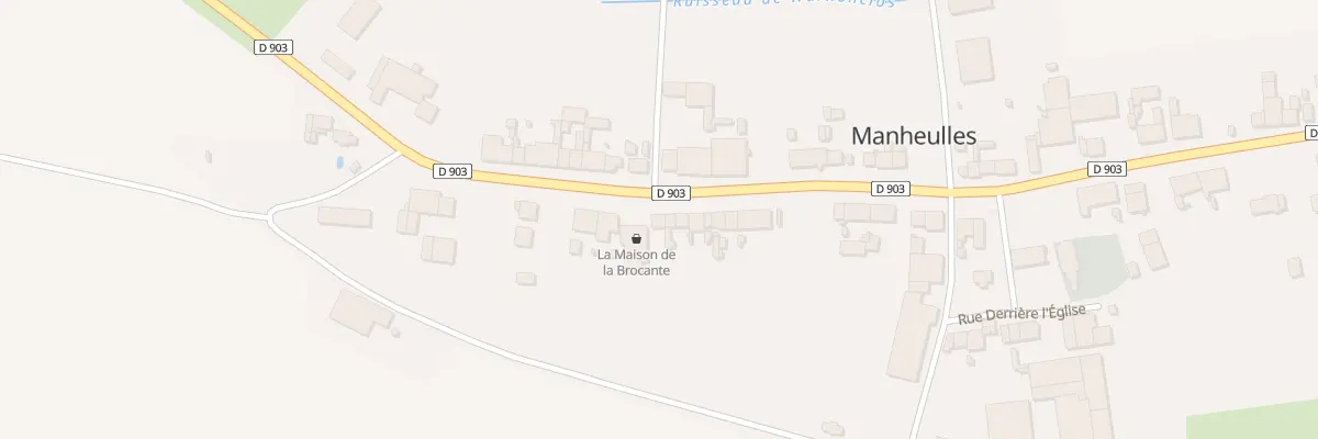 Plan du 38 Rue du General Margueritte à Manheulles