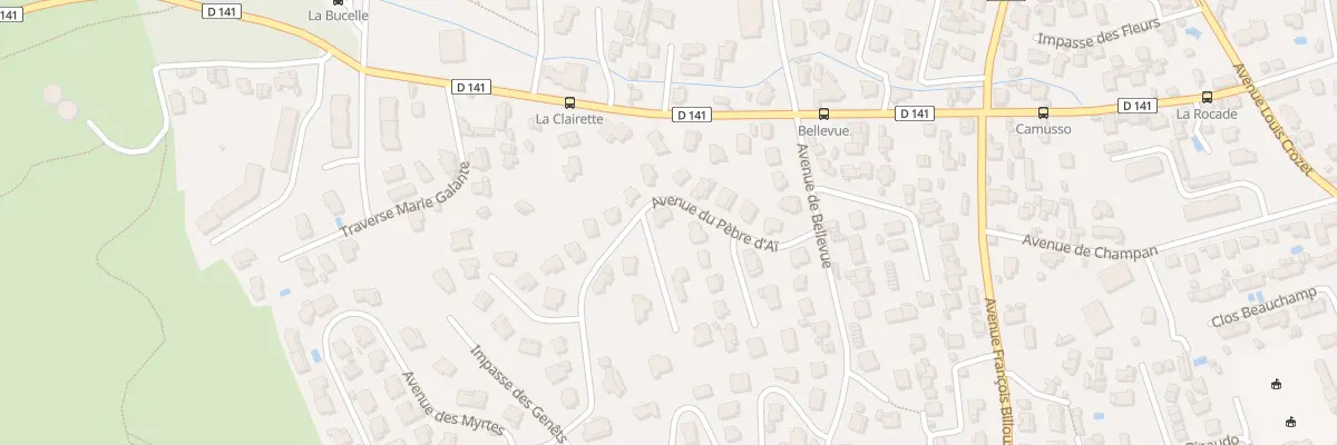 Plan du 127 Av du Pebre d’Ail à La Ciotat