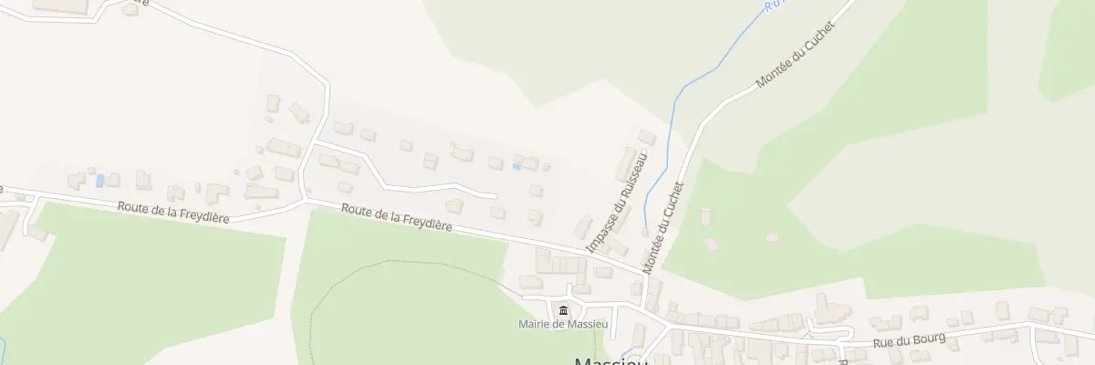 Plan du 200 Imp du Sirand à Massieu