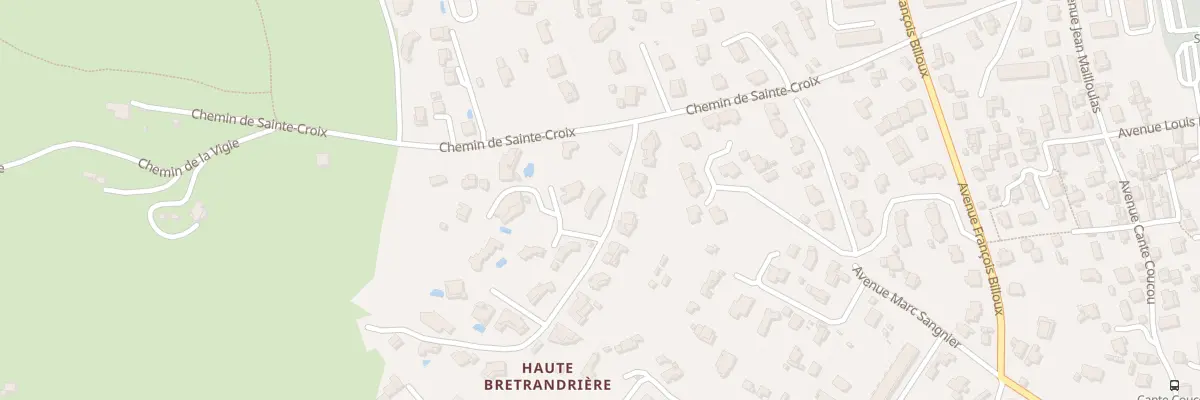 Plan du 4 Che de Sainte-Croix à La Ciotat