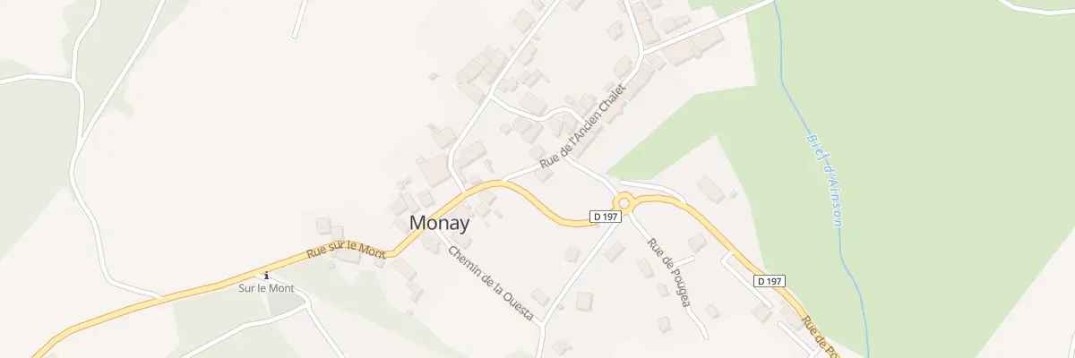 Plan du 5054 Rue Perraud à Monay