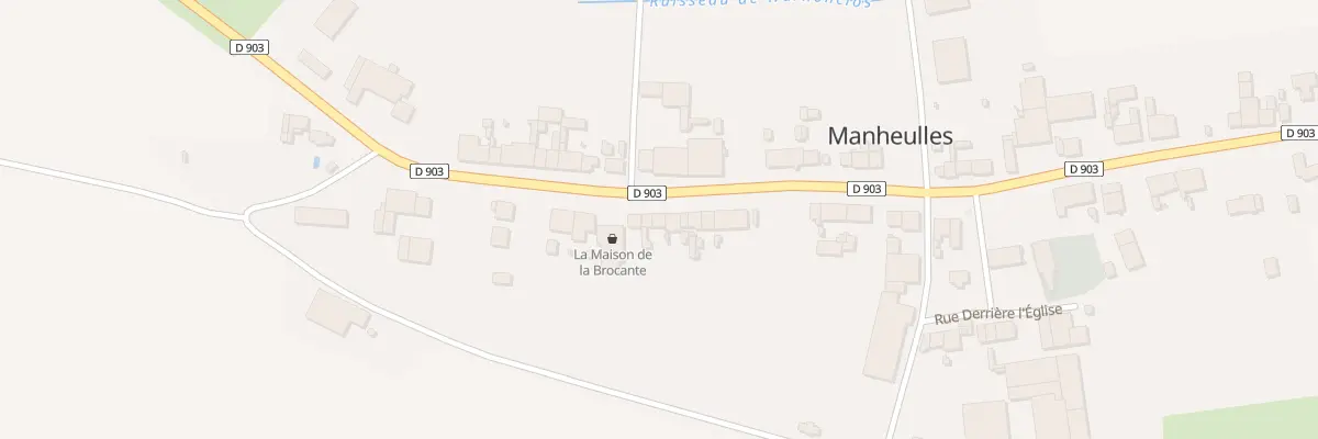 Plan du 34 Rue du General Margueritte à Manheulles