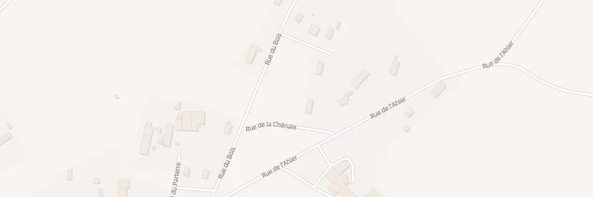 Plan du 5117 Rue de la Chênaie à Oussières
