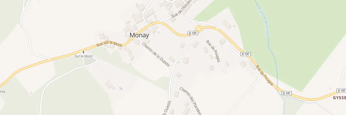 Plan du 5068 Rue La Ouesta à Monay