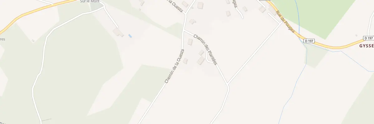 Plan du 5059 Rue La Ouesta à Monay