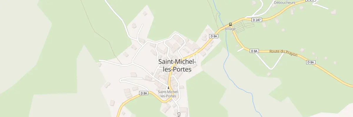 Plan du 5048 Les Portes à Saint-Michel-les-Portes