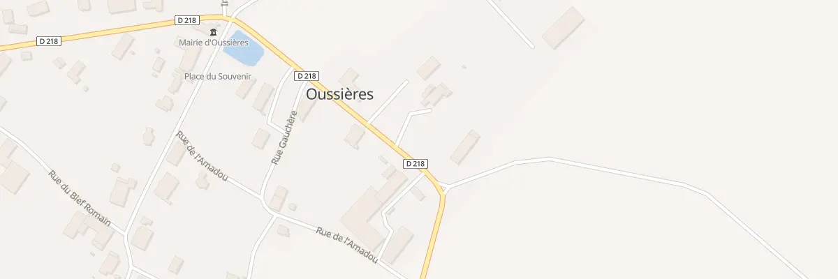 Plan du 9 Rue de l’Eteinche à Oussières