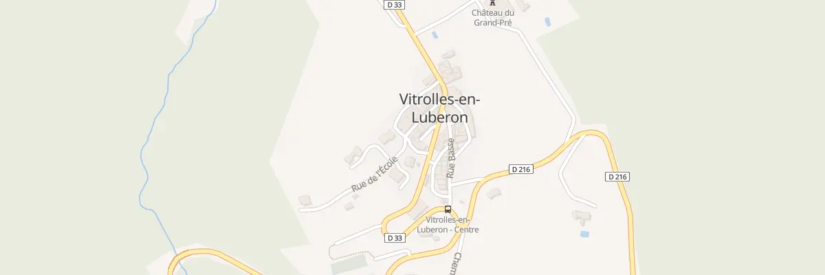 Plan du 5 Rue de l’Ecole à Vitrolles-en-Lubéron