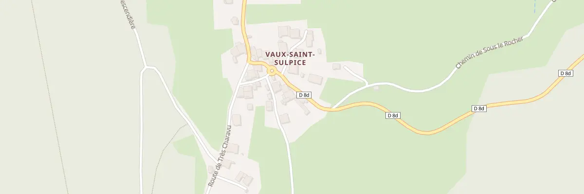 Plan du 30 Rte de Cormaranche à Plateau d’Hauteville