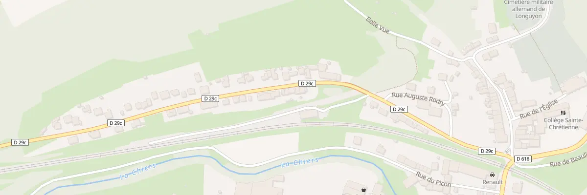 Plan du 26 Rte de Colmey à Longuyon