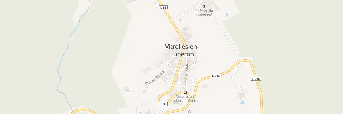 Plan du 44 Rue de la Mairie à Vitrolles-en-Lubéron