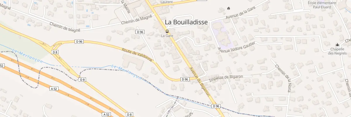 Plan du 27 Av du Bigarron à La Bouilladisse