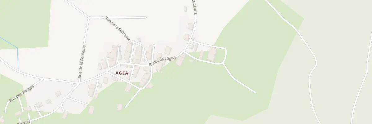 Plan du 10 Rte de Legna Agea Legna à Valzin en Petite Montagne