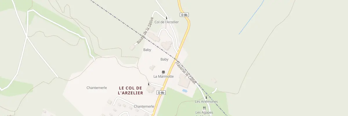 Plan du 80 Rte de la Sétive au Gua