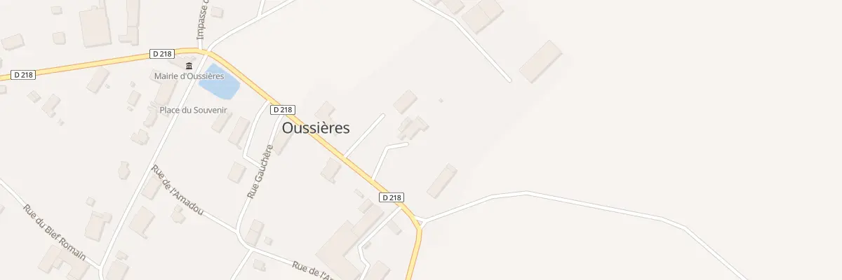 Plan du 7 Rue de l’Eteinche à Oussières