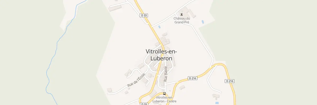 Plan du 12 Rue de la Mairie à Vitrolles-en-Lubéron