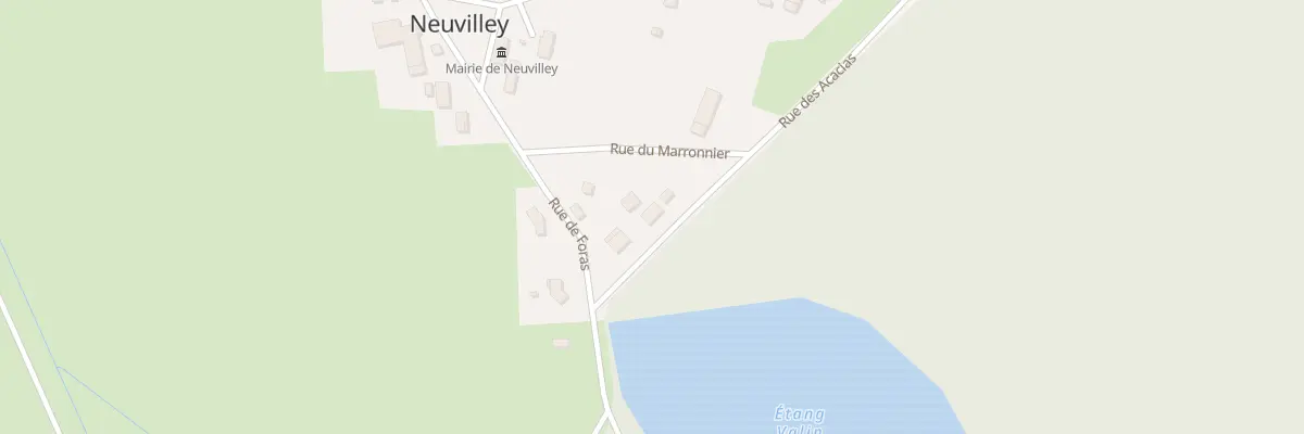 Plan du 3 Rue des Acacias à Neuvilley