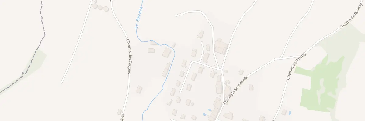 Plan du 93 Rue du Verger Baron à Lavigny
