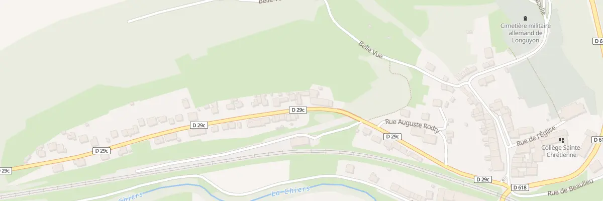 Plan du 17 Rte de Colmey à Longuyon