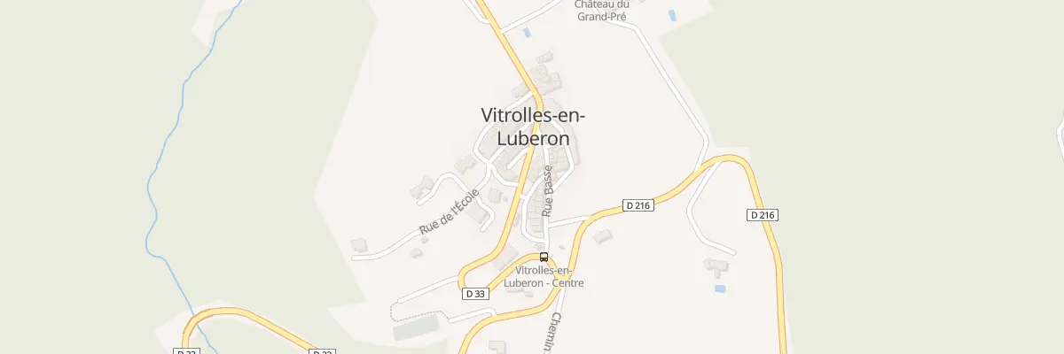 Plan du 1245 Rte de Cereste à Vitrolles-en-Lubéron
