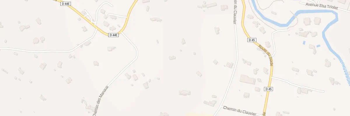 Plan du 79 Che des Manaux à Roquevaire