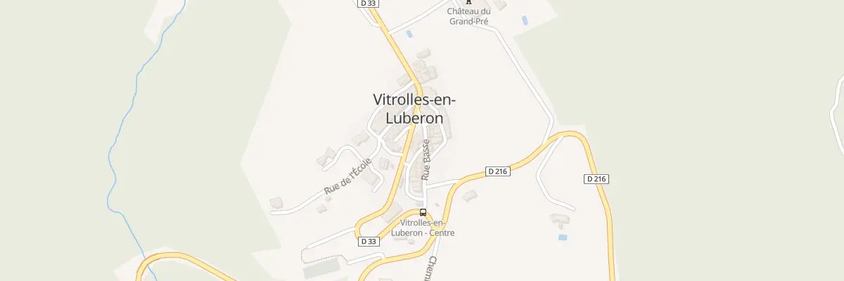 Plan du 38 Rue Basse à Vitrolles-en-Lubéron