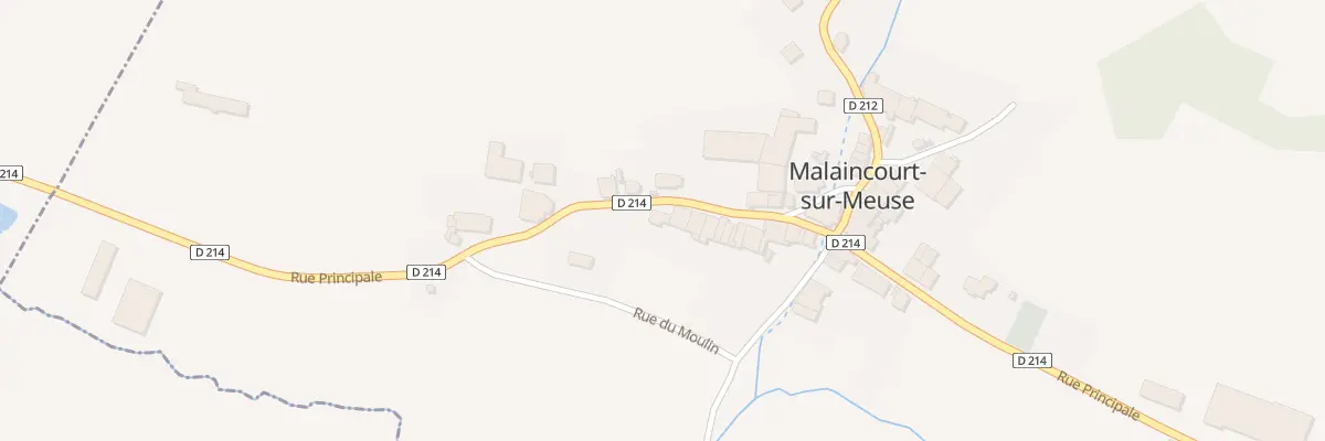 Plan du 4 Rue Principale à Malaincourt-sur-Meuse
