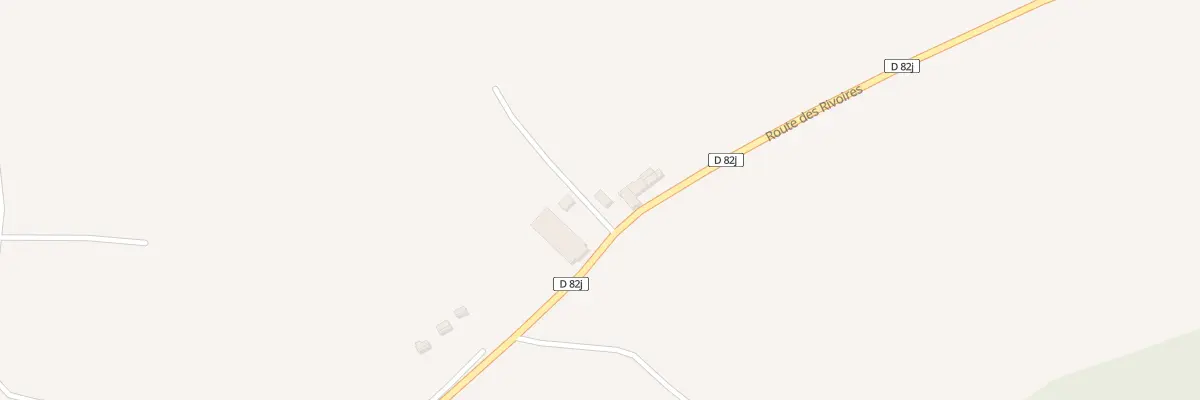 Plan du 1200 Rte des Rivoires à Saint-Sulpice-des-Rivoires