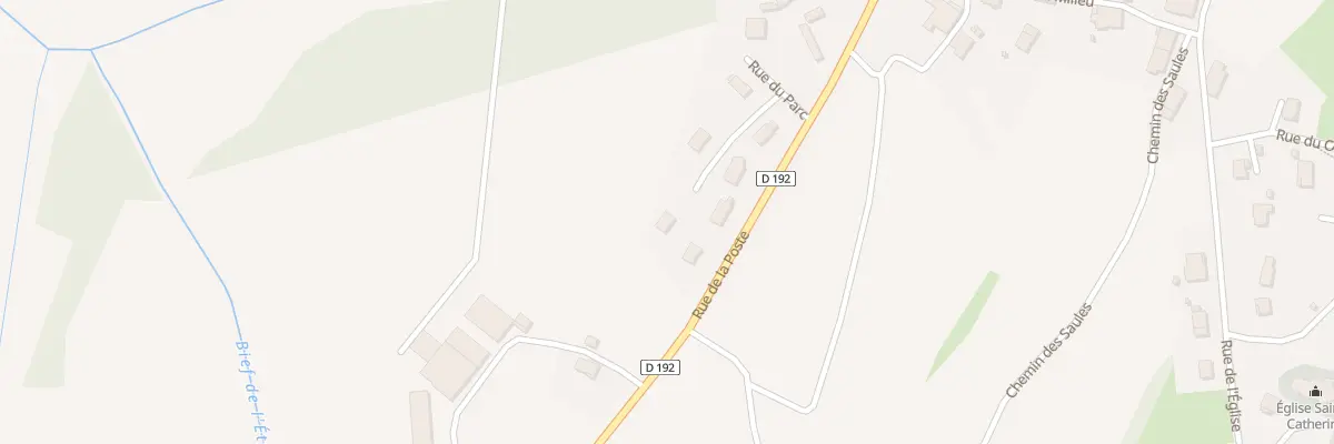 Plan du 6 Rue du Parc à Bersaillin