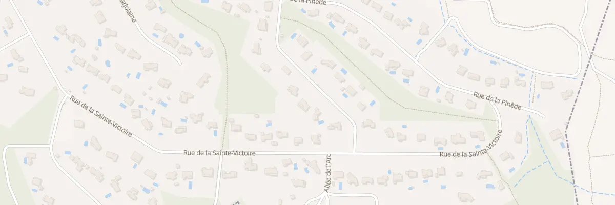 Plan du 12 Rue des Cyprés à Châteauneuf-le-Rouge