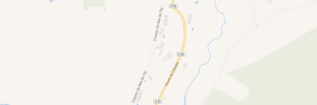 Plan du 333 Che du Bas de l’Ay à Vitrolles-en-Lubéron
