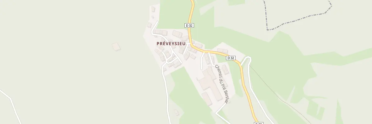 Plan du 5176 Preveyzieu à Contrevoz
