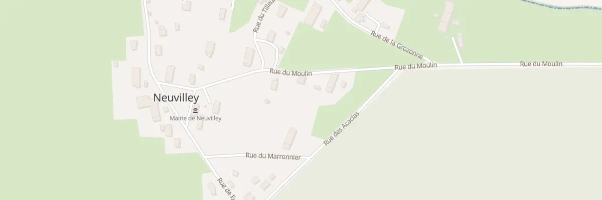 Plan du 10 Rue du Moulin à Neuvilley