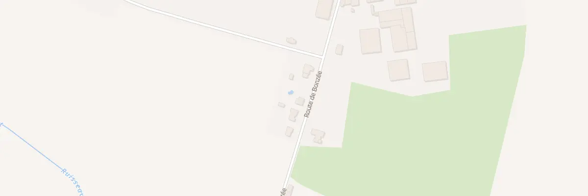 Plan du 8 Rte de Bonzée à Manheulles