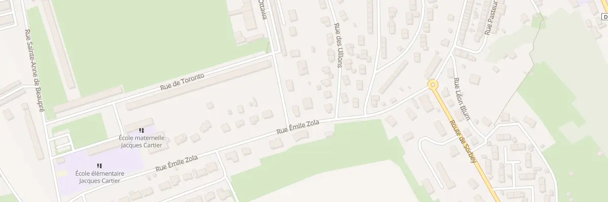 Plan du 1A Rue Emile Zola à Longuyon