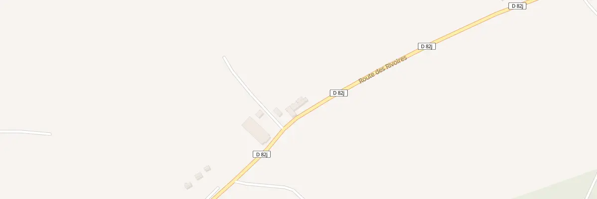 Plan du 1148 Rte des Rivoires à Saint-Sulpice-des-Rivoires