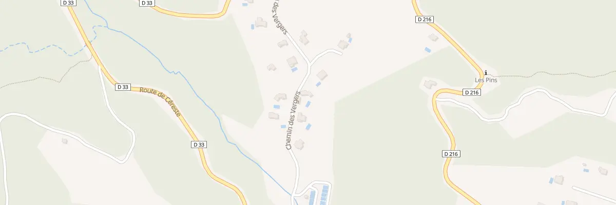 Plan du 253 Che des Vergers à Vitrolles-en-Lubéron